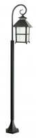 Záhradná lampa Vonkajšia tyčová lampa E27 Cadiz K 5002/1/Z 146cm čierna Su-Ma