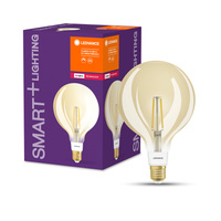 LED žiarovka E27 6W = W 680lm 2400K teplá biela Dimmable SMART+ ZigBee Filament Globe Ledvance
