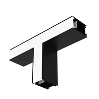 Konektor lineárneho svietidla 10,2 W 1350 lm CCT Tvar T Čierna kancelária Lineárne svietidlo Ledvance