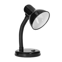 Stolná stolná lampa Nastaviteľné školské nočné svetlo E27 Fupi Black