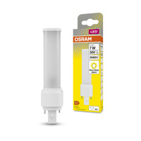 LED žiarivka G23 3,5W = 7W 360lm 3000K, teplá biela 120° DULUX LEDEM & AC Osram