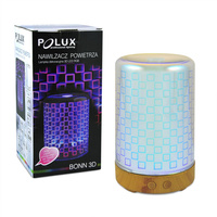 Zvlhčovač vzduchu / LED dekoratívna lampa RGB BONN 3D 12W 2v1 GOLDLUX (Polux)