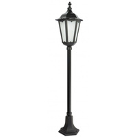 Záhradná lampa Vonkajšia stĺpová lampa E27 Retro Classic K 5002/2 114cm čierna Su-Ma