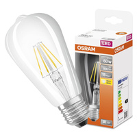 LED žiarovka ST64 E27 6,5W = 60W 806lm 2700K teplá biela 300° Retrofit Filament CLASSIC Osram