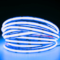 LED pásik COB 9W/m 140lm/m 480LED/m 12V modrý IP20 Roll 5m Ecolight