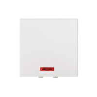 Jednopólový spínač s osvetlením 16A Square White Office Kanlux