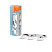 LED 18W 1200lm CCT Stmievateľné strieborné SMART+ WiFi Orbis Ledvance Kúpeľňové stropné svietidlo