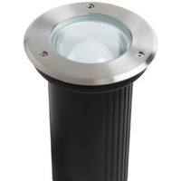 E27 IP67 IK10 Okrúhle uzemnené strieborné XARD KANLUX Podlahové LED svietidlo