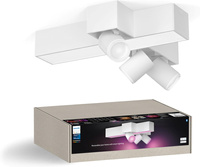 LED reflektorové stropné svietidlo 37,6 W 2960 lm IP20 biele a farebné RGB + TW White Smart SMART Zigbee Bluetooth Centris Philips HUE