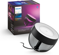 LED stolová lampa na nočný stolík 8,2 W 570 lm IP20 Biela a farebná atmosféra RGB + TW Black Smart SMART Zigbee Bluetooth Iris Philips HUE