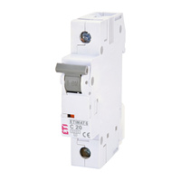 Nadprúdový istič ETIMAT 6 1P C20 AC