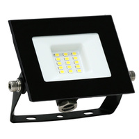 LED reflektor 10W 900lm 4000lm neutrálna biela 120° čierny IP65 Sanico Goldlux