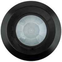 PIR senzor pohybu a súmraku povrchová montáž čierny 6 m 360° CP Ecolight