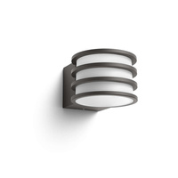 Záhradné nástenné svietidlo LED Vonkajšie fasádne svietidlo 9W 806lm IP44 Biela antracitová Smart SMART Zigbee Bluetooth Lucca Philips HUE