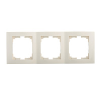 Trojitý vertikálny rám pre zásuvku LOGI Kanlux