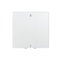 Dvojpólový spínač 16A Square White OFFICE Kanlux