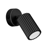 Nástenné svietidlo Reflektor Tuba Spot 1x GU10 Black Carbon Deep Space SL.1579 Sollux