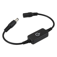 LED stmievač Mini dotykový ovládač 12-24V DC Black Masterled