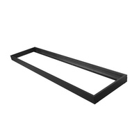 Rámček na povrchovú montáž pre LED panely 120x30 Hliníková čierna Ecolight