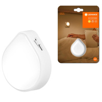 Orientačné nočné svetlo LED pre zásuvku 0,5 W 15 lm 3000K teplá biela stmievateľné so súmrakovým senzorom Biela Lunetta Ledvance