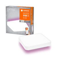 Plafond LED svietidlo na povrchovú montáž 28W 1700lm RGB CCT so stmievateľným podsvietením 35cm biele SMART+ WiFi Orbis Ledvance