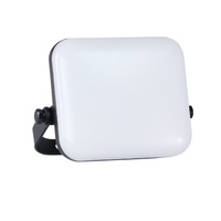 LED reflektor 10W 750lm 4000lm neutrálna biela 120° čierny IP65 mliečny Sanico Goldlux