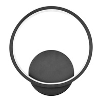 Nástenné svietidlo LED 11,5W 700lm 4000K neutrálna biela čierny ROMAN Sanico Goldlux