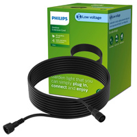 Predlžovací kábel 10 m pre vonkajšie svietidlá čierny Gardenlink Philips
