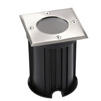 Podlahová lišta Square GU10 IP67 Chrome Ingress Kobi