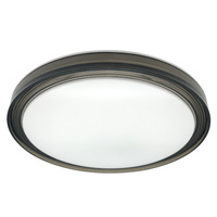 Plafond LED stropné svietidlo 48W 5300lm CCT 120° biela čierna IP44 Pilot stmievateľné Halina Sanico Goldlux