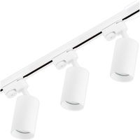 Sada prípojníc na osvetlenie 1,5 m + 3x SAGI GU10 White LUMILED reflektor