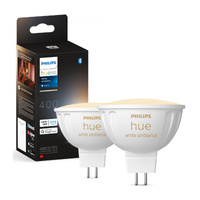 2x LED žiarovka GU5.3 MR16 Reflektor 5,1W = 60W 400lm 2200-6500K CCT 40° White Ambiance Bluetooth Zigbee Philips HUE