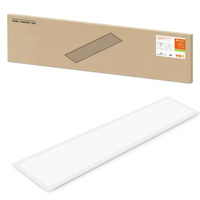 LED panelové kancelárske svietidlo Stropný panel 33W 4320lm 3000K, teplá biela povrchový montážny panel biely 120x30cm UGR19 Comfort Ledvance