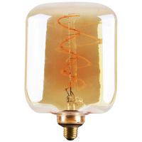 LED žiarovka E27 4W 260lm 1800K, teplá biela 320° Amber Dekoratívna DECOVINTAGE Sanico Goldlux