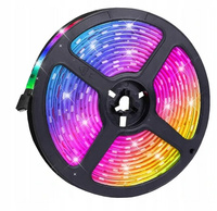 LED pásik SMD 5050 7,2 W/m 30LED/m 12V Viacfarebné RGB IP20 Navijak 5 m Ecolight