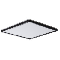 Plafond LED stropný panel Svietidlo pre povrchovú montáž 22W 2350lm 4000K neutrálna biela 120° Square Black IP54 Azpo Kanlux