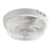 LED stropný plafón E27 IP44 biely TUNA KANLUX