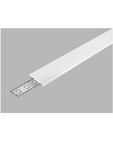 Tienidlo pre povrchovú montáž nábytku KM48 Milk 2m