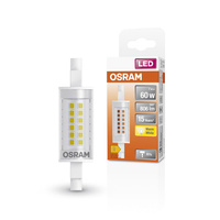 LED žiarovka v kapsuli R7s 7W = 60W 806lm 2700K teplá biela 300° SLIM LINE Osram