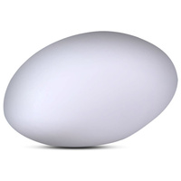 RGB LED záhradná lampa Stone s diaľkovým ovládaním a batériou 28 cm VT-7802 V-TAC