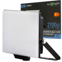 LED reflektor 30W 2700lm 6500K studený IP65 NL-2 Ecolight