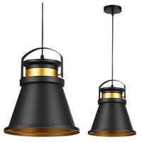 Masterled E27 Black Gold Copper Tao stropné závesné svietidlo