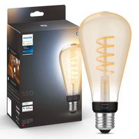 LED žiarovka E27 Edison ST72 7W = 40W 550lm 2200-4500K CCT FILAMENT SMART Smart Bluetooth ZigBee White Ambiance Philips HUE