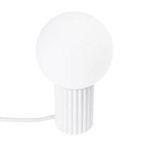 Stolná stolová lampa G9 Round White Modern Matte Halo Sollux