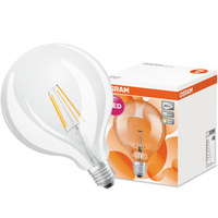 LED žiarovka G125 Sphere E27 4W = 40W 470lm 2700K teplá biela 300° Retrofit Filament CLASSIC Osram