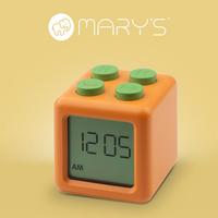 Detský elektronický budík Orange mAh batérie MARY'S CLOCK
