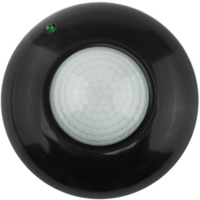 PIR senzor pohybu a súmraku povrchová montáž čierny 6 m 360° CP Ecolight