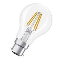 LED žiarovka A60 B22d 3,4W = 40W 470lm 2700K teplá biela 300° Filament STAR CLASSIC Osram