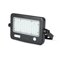 LED reflektor 10W 4000K IP65 + USB solárny panel IP65 VT-788-10 V-TAC