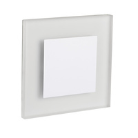 Schodiskové svetlo LED 0,8W 14lm 4000K neutrálna biela Square White Apus Kanlux